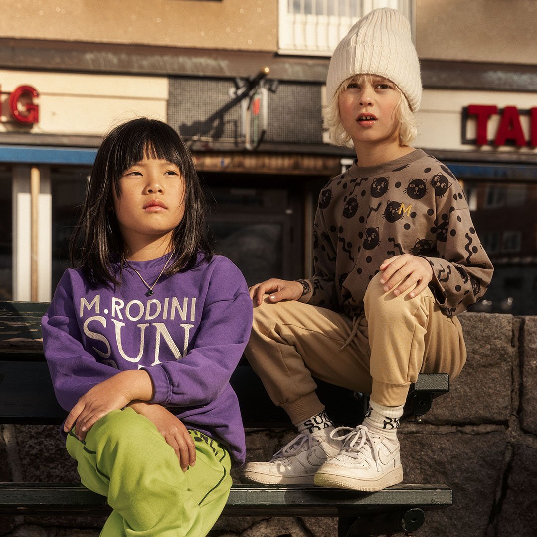 SUNDAY SWEATSHIRT - MINI RODINI - LOUWOLF