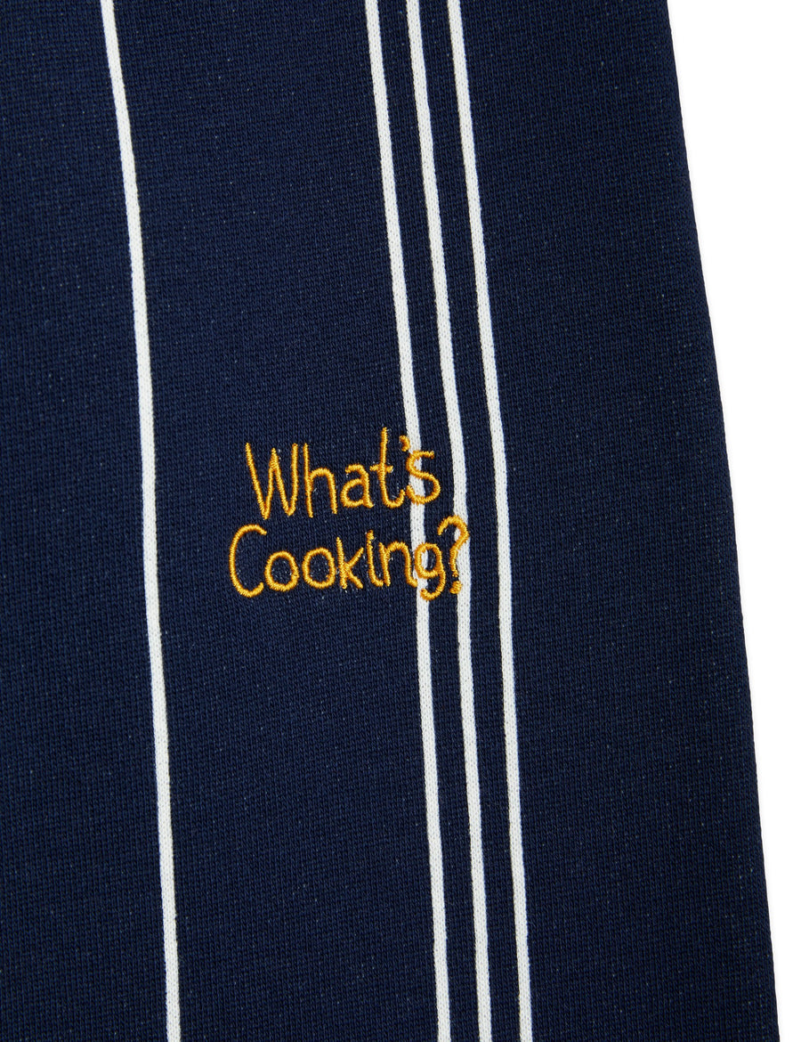 WHAT'S COOKING EMBROIDERED SWEATPANTS
