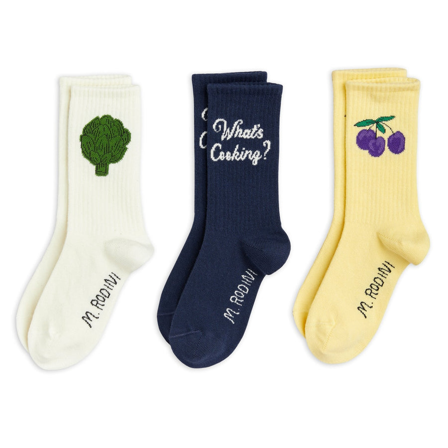 WHAT'S COOKING SOCKS 3-PACK