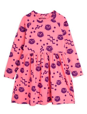 SQUIGGLY CATS DRESS