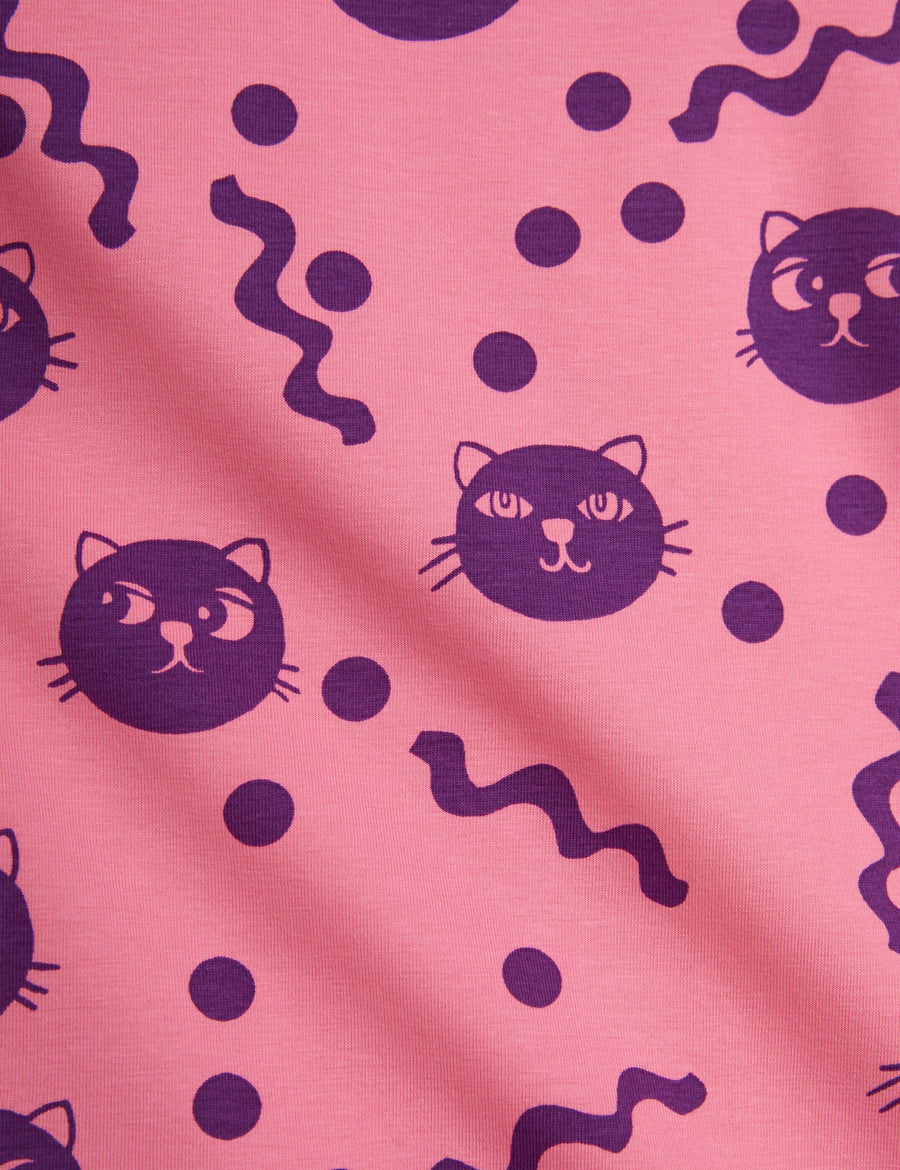 SQUIGGLY CATS DRESS