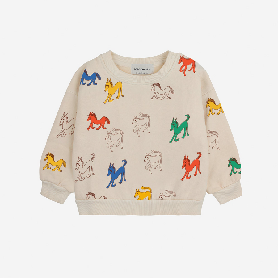 BABY WONDER HORSE SWEATSHIRT