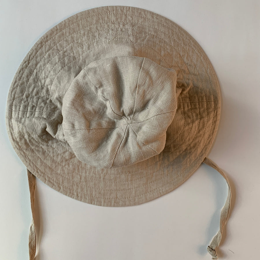 SUMMER LINEN BABY HAT