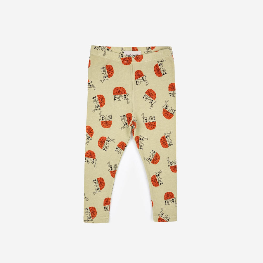 HERMIT CRAB ALL OVER BABY LEGGINGS