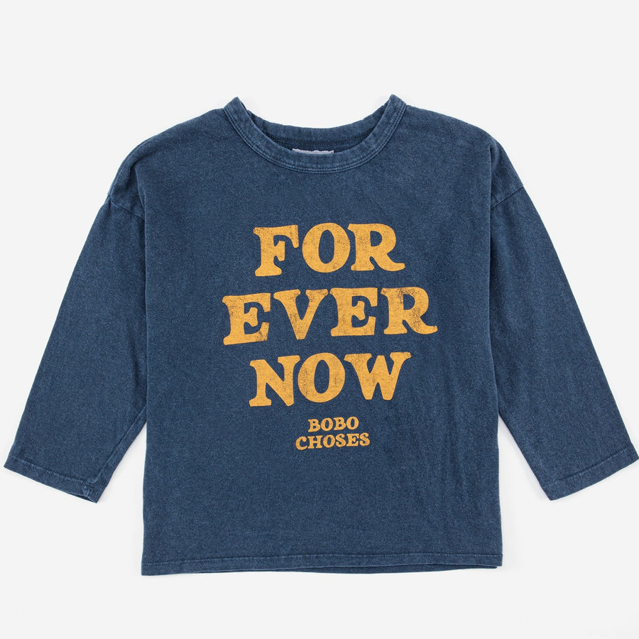 FOREVER NOW YELLOW LONG SLEEVE T-SHIRT