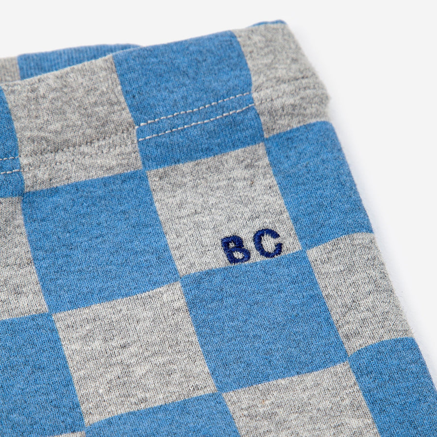 CHECKERBOARD LEGGINGS - BLUE