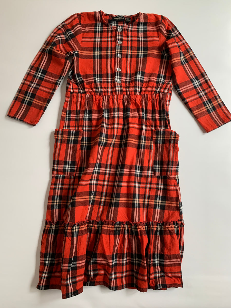 FLANNEL CHECKED DRESS