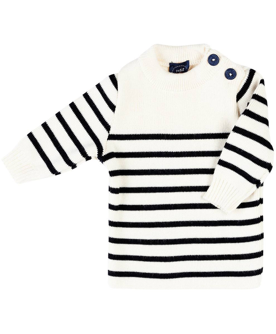 Saint-James nautical wool striped sweater
